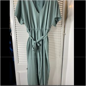 mint green romper